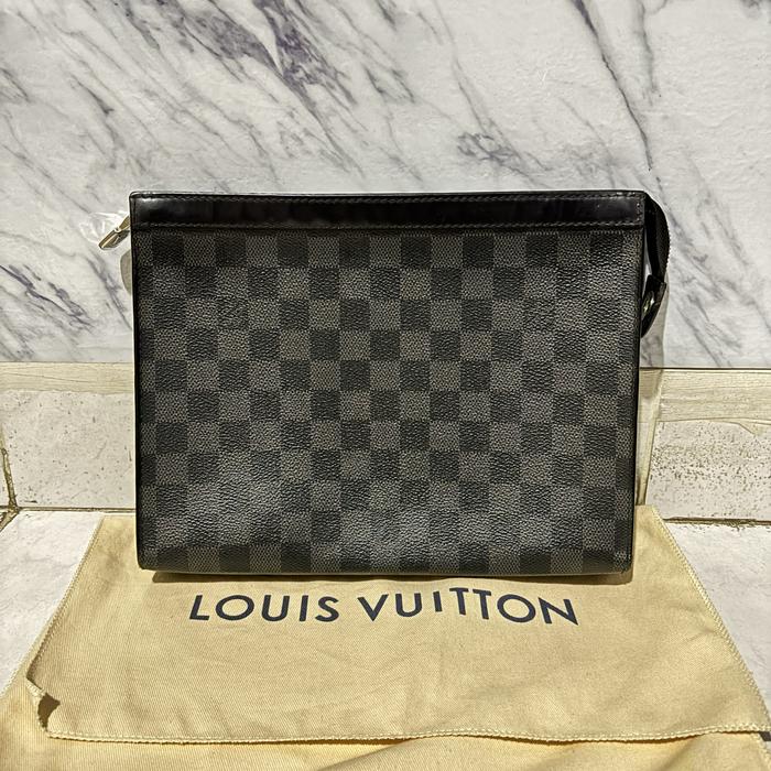 LV CLUTCH DAMIER VOYAGE 100% ORIGINAL