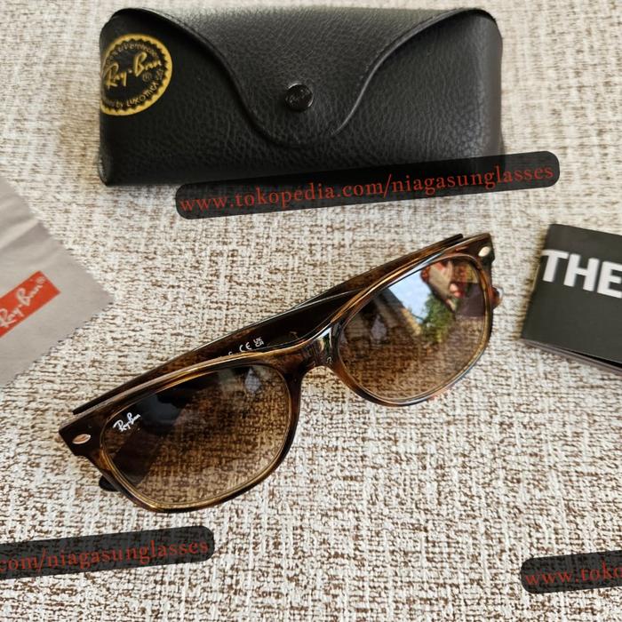 Kacamata Rayban New Wayfarer Tortoise Glossy Second Original