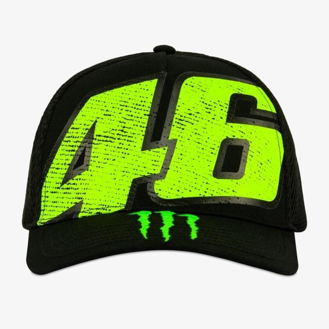VR46 Valentino 46 Rossi's x Monster Trucker Cap. Topi Unisex