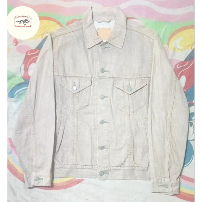 Jaket Denim UNIQLO Second