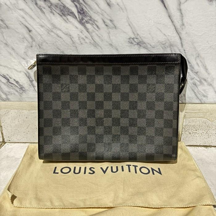 LV POUCH DAMIER VOYAGE 100% ORIGINAL