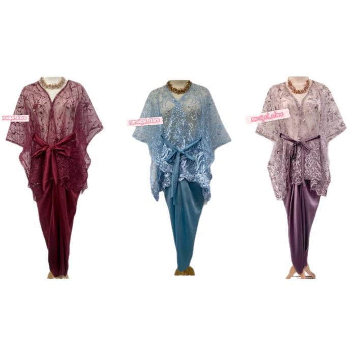 SETELAN KEBAYA TILE PREMIUM BAJU MEDAN KEBAYA MEDAN KEBAYA PESTA