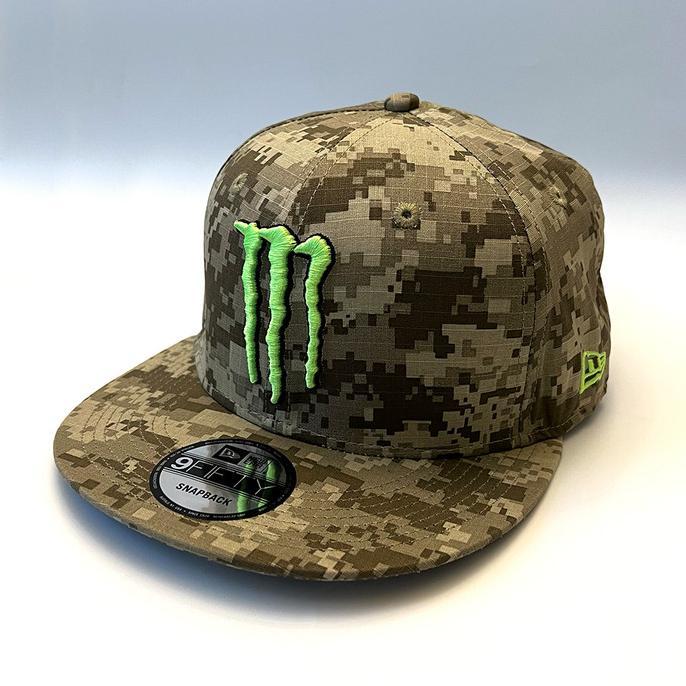 Monster Special New Era Athlete Cap 9FIFTY - Brown Army. Topi Unisex