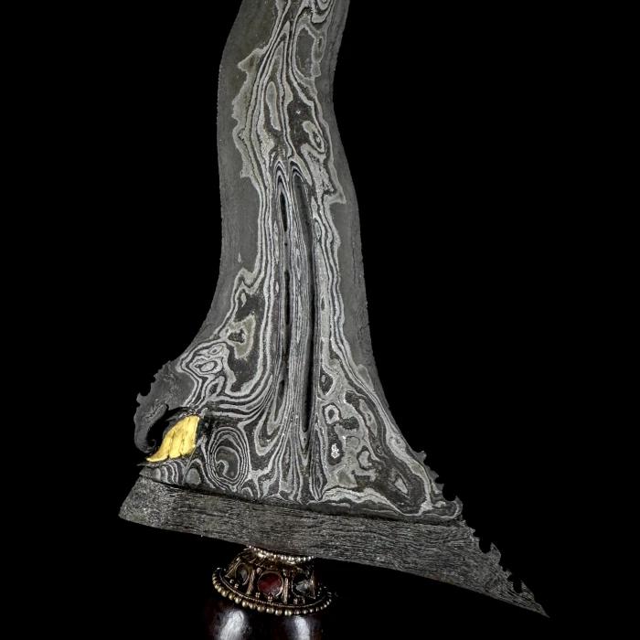 Keris Sengkelat Kinatah Emas Panji Wilis Tangguh Amangkurat TUS Langka