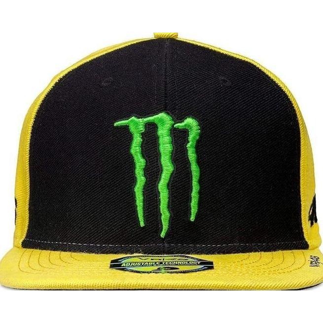 VR46 Valentino 46 Rossi's 2017 Sponsor Adjustable Cap Monster. Topi