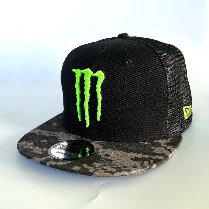 Monster Special New Era Athlete Cap 9FIFTY - Black/Army. Topi Unisex
