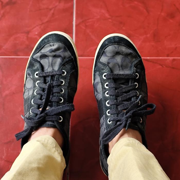 Sepatu Pria Coach Beli di Amerika