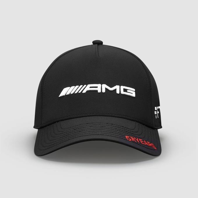 Mercedes-AMG F1 2022 George Russell 55 Years Cap. Topi Unisex Pria Wanita Formula 1