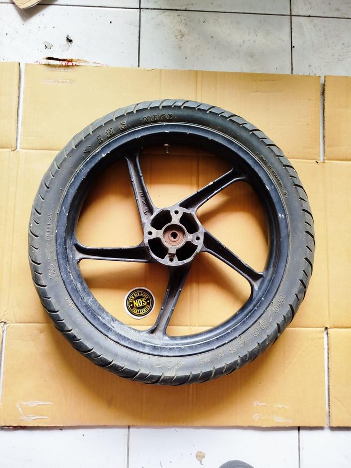 VELG PELK PELEK VELEG PALANG BINTANG RACING STANDAR DEPAN HONDA BEAT SCOOPY VARIO 110 SPACY KARBU OR