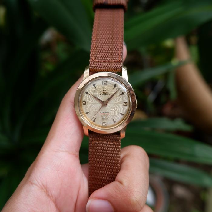 Rare Titoni Nivaflex Swiss Automatic Watch