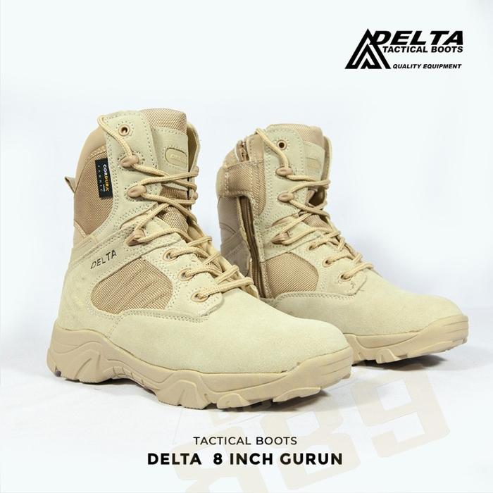 Sepatu Delta 8 Inch Sepatu Delta Gurun Sepatu Delta Hitam 8 Inci