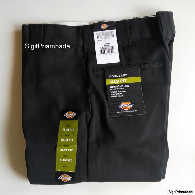 Long pants Dickies 873 Slim Fit Black Original