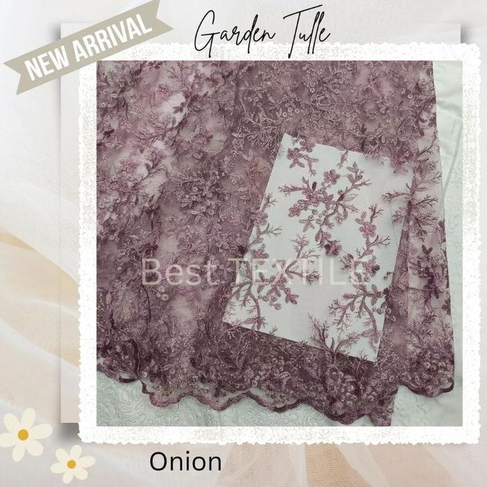 ! Kain Tile /garden tile/vtino kain viral/tile kebaya korea/ kain etnik bordir