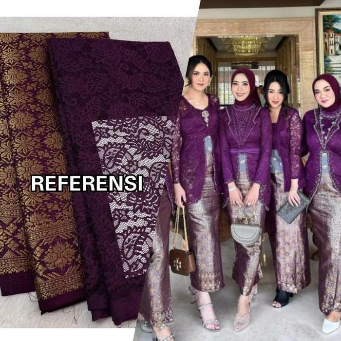 SET PAKET KAIN BRIDESMAID. SET BROKAT & SONGKET.PAKET BRIDESMAID