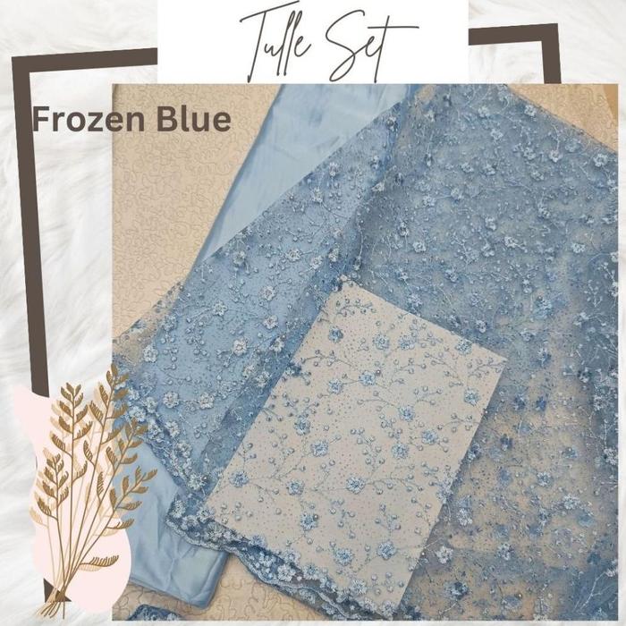 Kain Bridesmaid Paket / Paket Bridesmaid Dress (Brokat Tile + Satin Velvet ) / Kain Bridesmaid / Ser