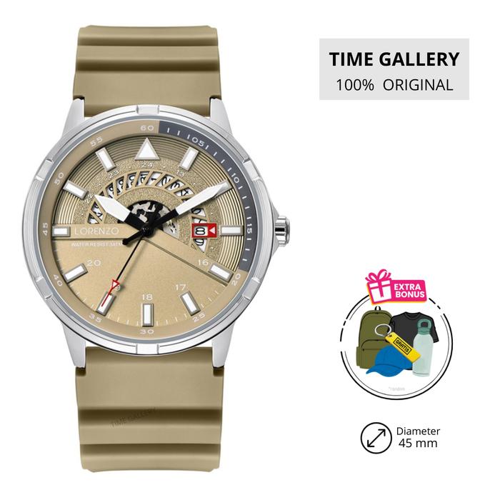 Jam Tangan Pria original Lorenzo ori r-6106mt ss10 r6106mtss10 r 6106 mtss10 6106m r6106 mtss10 r610