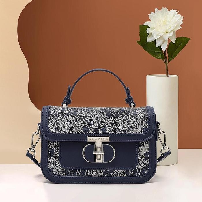 【ZAZIE】(BL3030) Tas Selempang Wanita, Fashion, PU Leather