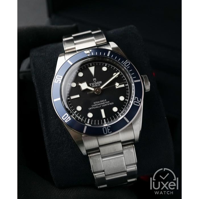 Jam Tangan Pria Original Tudor Black Bay 41 Black Dial with Stainless Steel Bracelet BNIB (2023) Ori