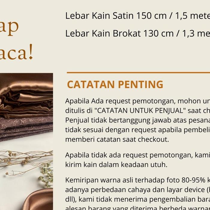 Paket Kain BRIDESMAID PREMIUM // Lamaran // Seragaman Keluarga // Wisuda Lengkap Satin Kebaya Brokat