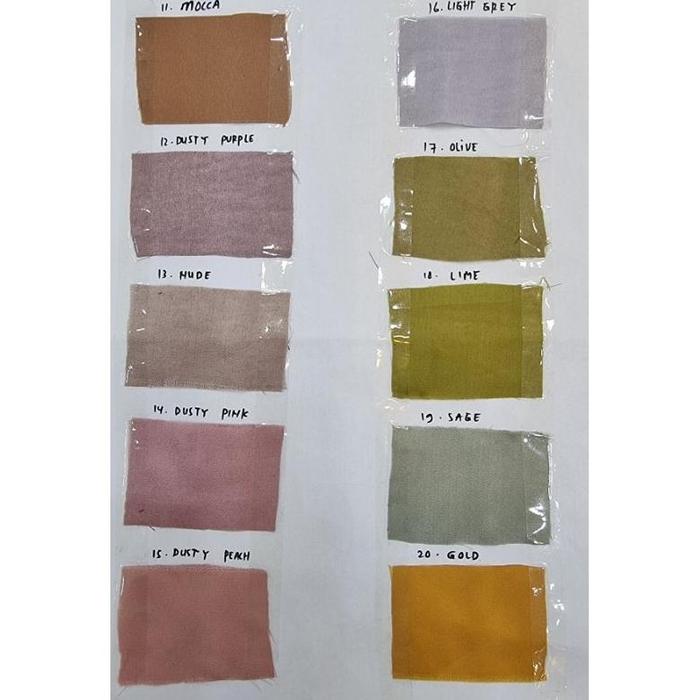 paket bridesmaid kain satin