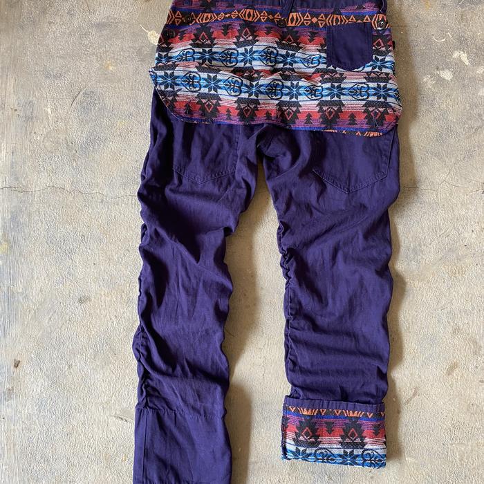 Semantic design puprle pants