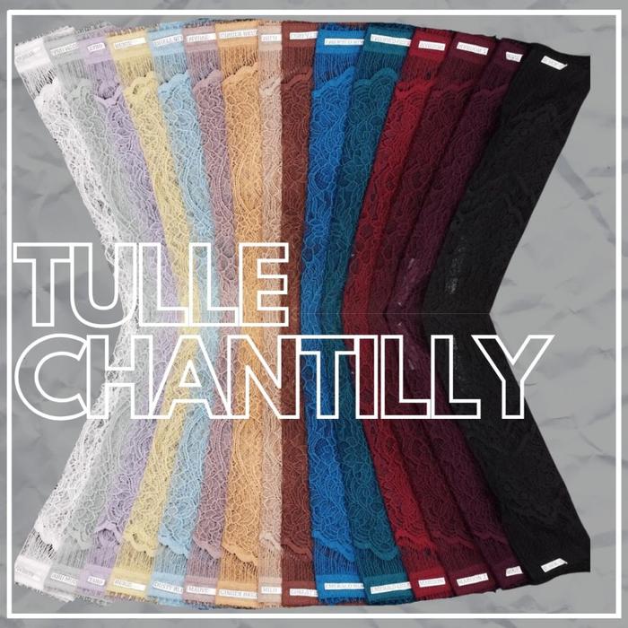 Kain Tulle Chantilly Panel