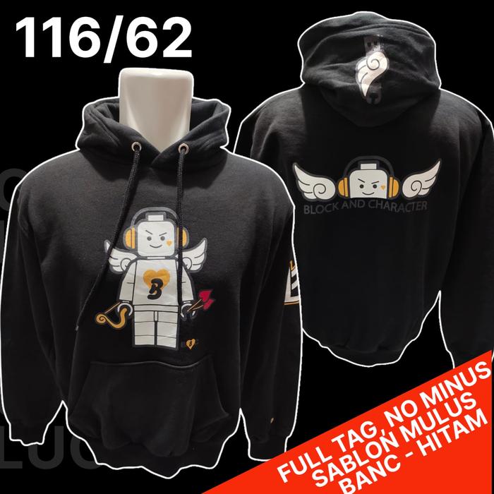 Hoodie BANC (RARE ANGEL LEGO)/Hodi/Hudi/Hoddie/Hoodie Pria - Bekas