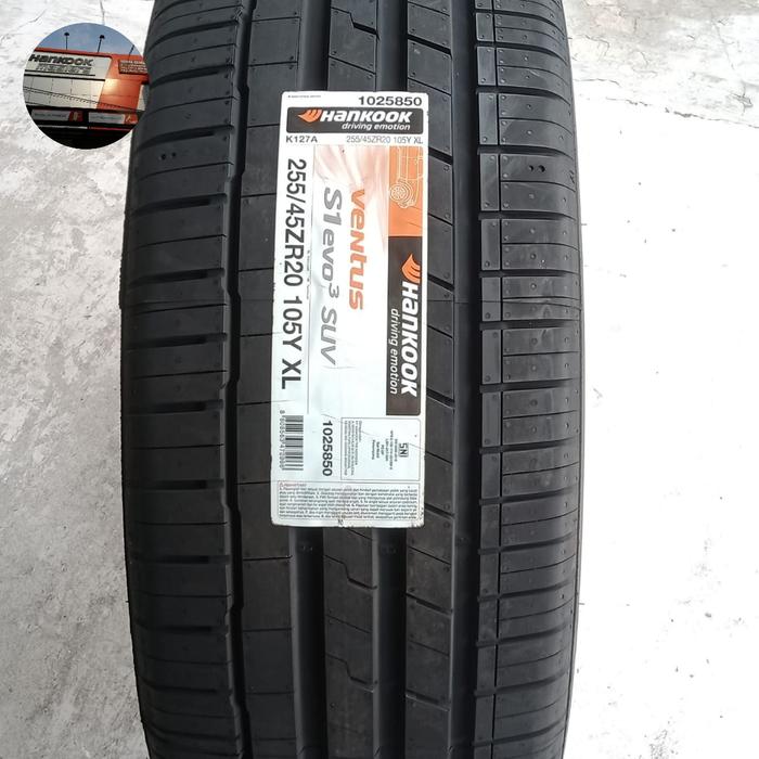 HANKOOK VENTUS K127 S1 EVO3 255 45 R20 ZR20 (105Y XL) - MERCEDES, IONIQ 5