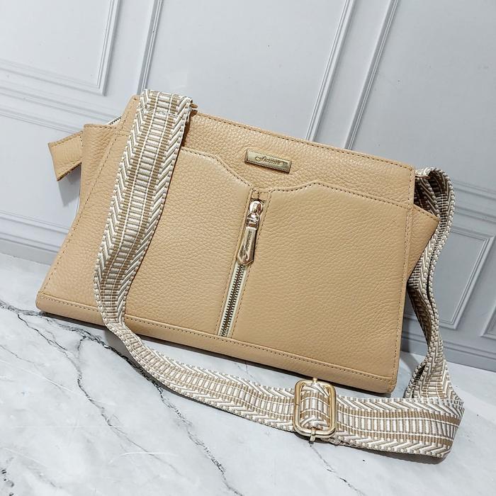 Fiorenza Tas selempang wanita kulit asli Carly sling bag 9292M genuine leather