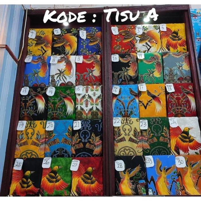 NON Kain Batik Motif Papua Asli Meteran