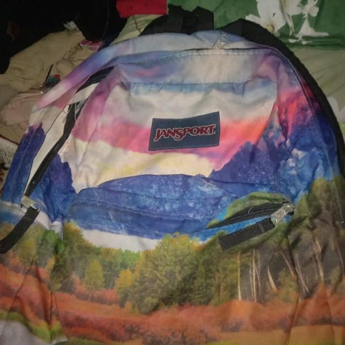 tas jansport second original