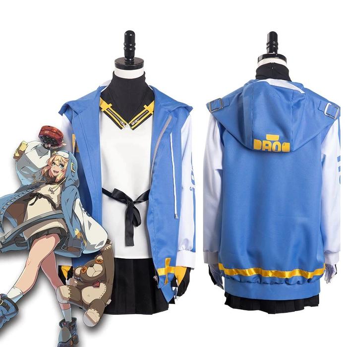 Jaket Hoodie Sweater Game Guilty Gear Strive Bridget