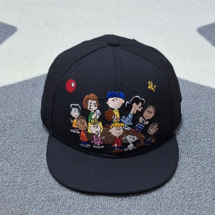 topi kartun karakter new era peanuts second original no stussy supreme wool