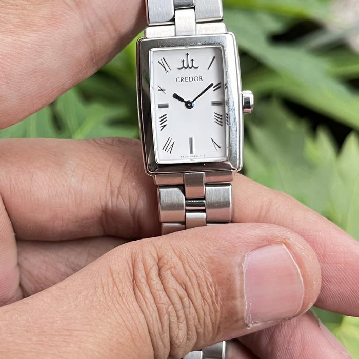credor ladies aqua rare roman dial