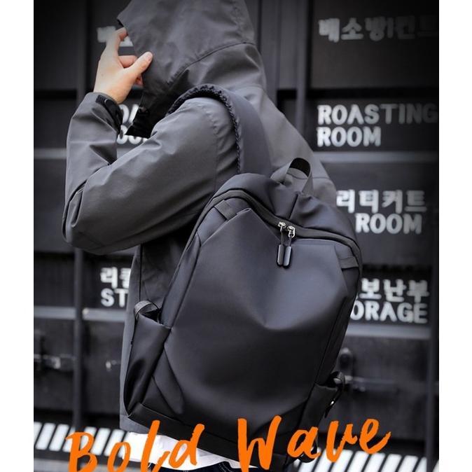 CIVETO BP68 Ransel Bold Wave Nylon Waterproff Laptop s.d 15,6 Inchi