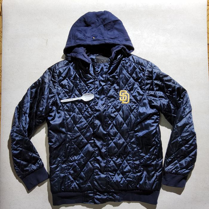 MLB varsity hoodie jacket size fit L