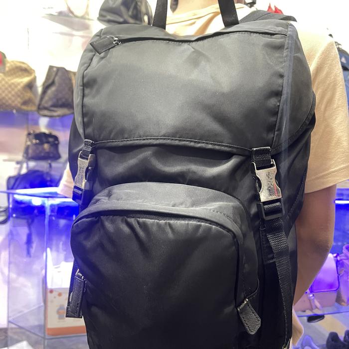 preloved backpack prada,,tessuto