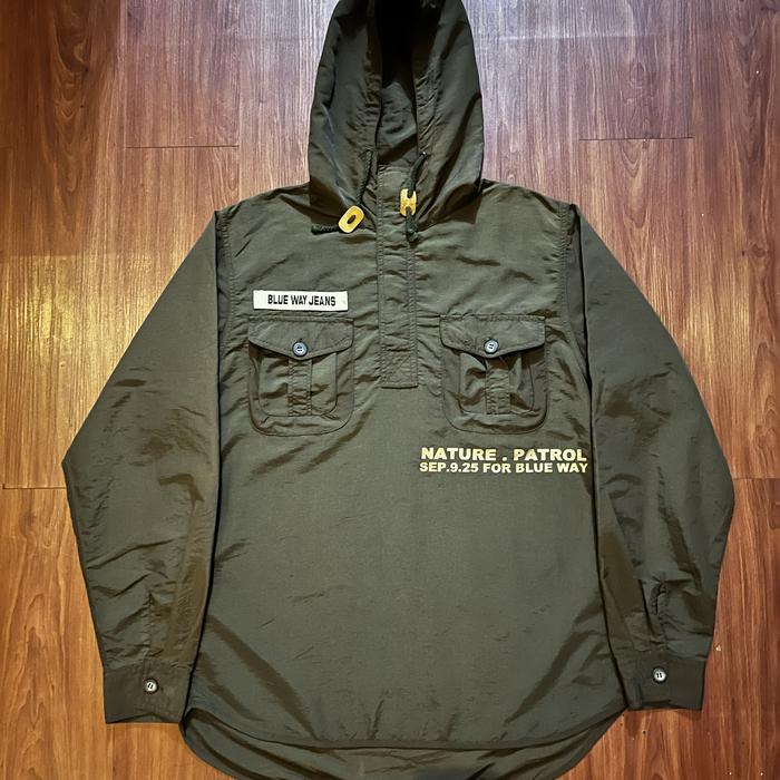 Blue Way Japan half Zipper