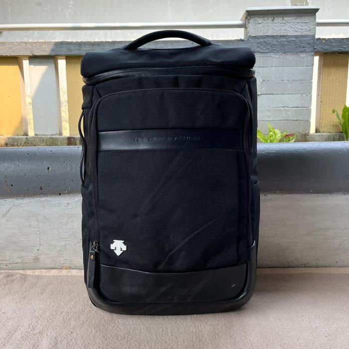 ransel tas second descente hitam anak pria wanita muat leptop untuk kerja sekolah olahraga outdoor t