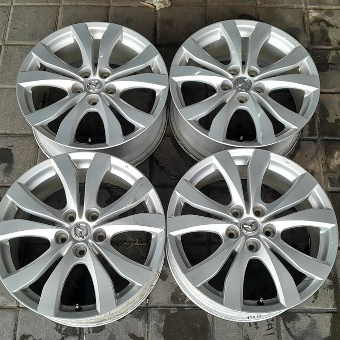 Velg seken mobil oem copotan mazda Cx7 ring 18 baut 5x114.3 velg only