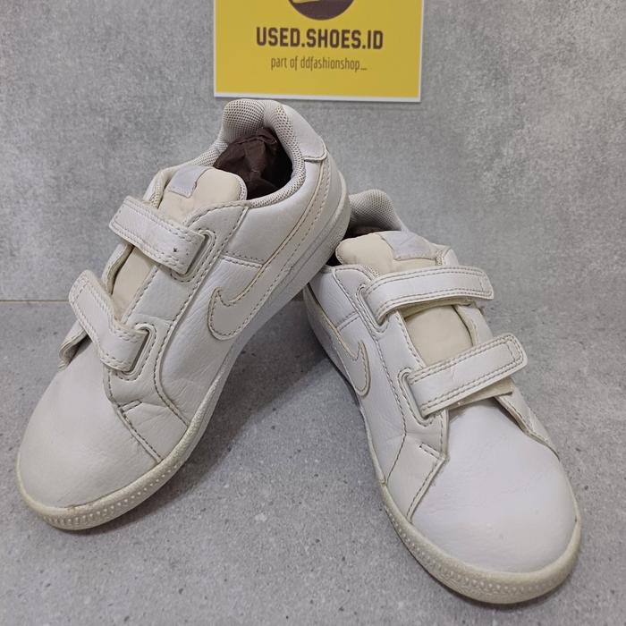 Preloved Second Bekas Sepatu Anak Nike Putih Kulit