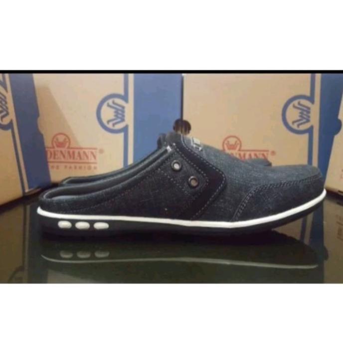 Sandal sepatu Slop Bustong Pria Weidenmann Nestor 12 Hitam