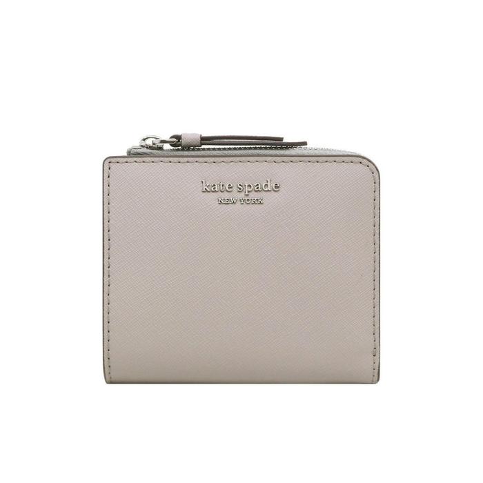 Dompet Kecil Wanita Original KS Cameron L-Zip Small Bifold Wallet Taupe