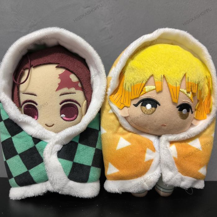 [KNY] Boneka Tomonui Sleeping Ver Tanjiro Zenitsu Selimut Demon Slayer Kimetsu No Yaiba.