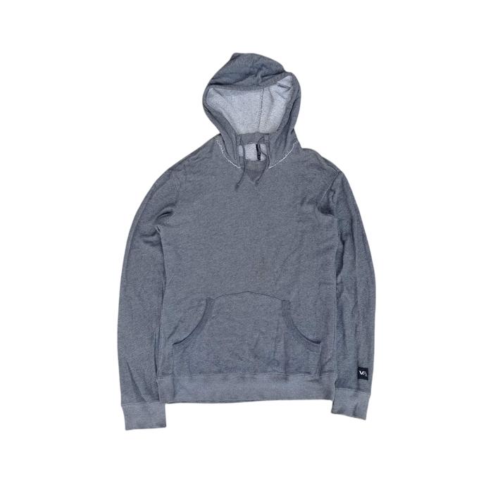 rvca pullover distressed hoodie
