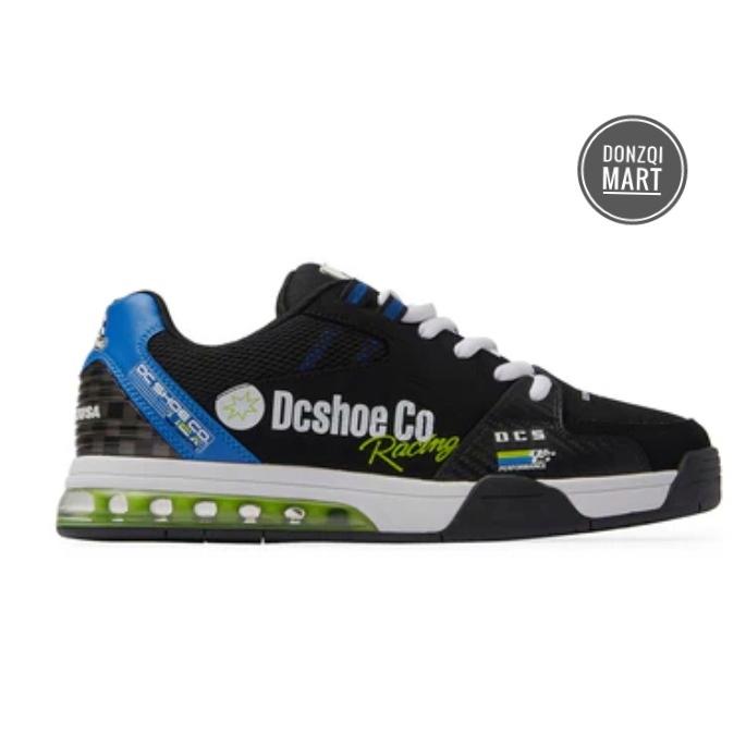 DC Versatile Le M Shoe Mens Sneakers Shoes - Black/Blue/White