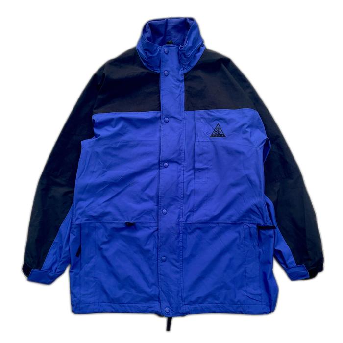 Jaket vintage 90s nike ACG stormfit mountain parka twotone