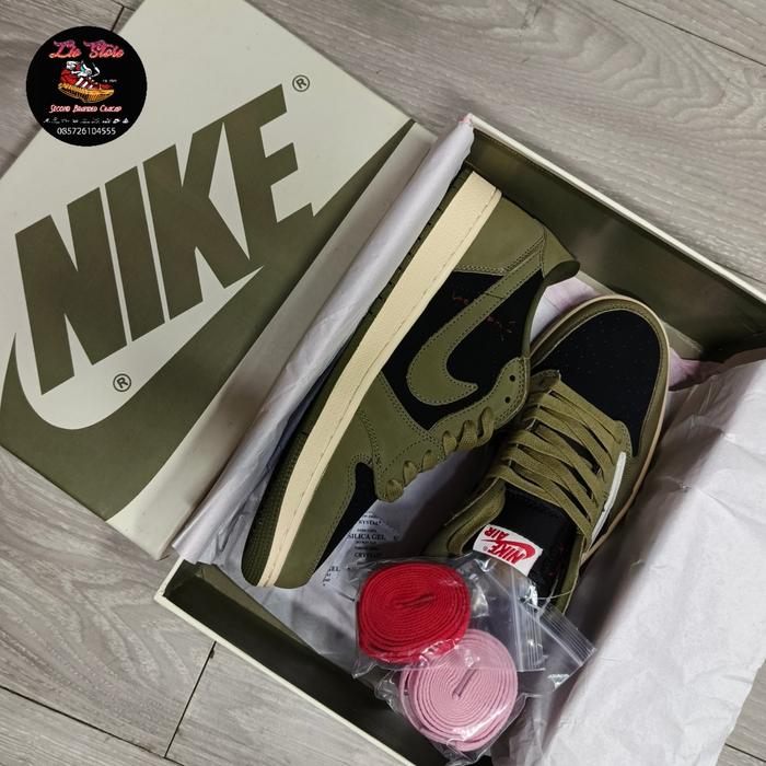 AJ 1 Low Travis Scott Size 43 | Black Olive | PK God