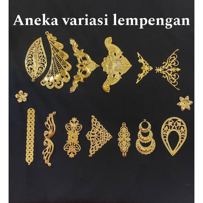 Lempengan Variasi Baju Adat Hiasan Lempengan Aksesoris/Bks