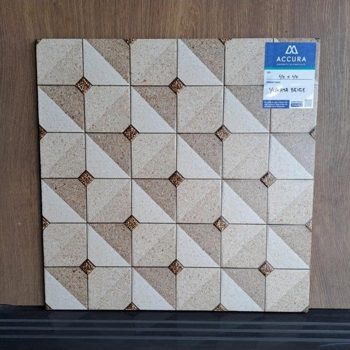 KERAMIK GARASI 40X40 YUKATA BEIGE